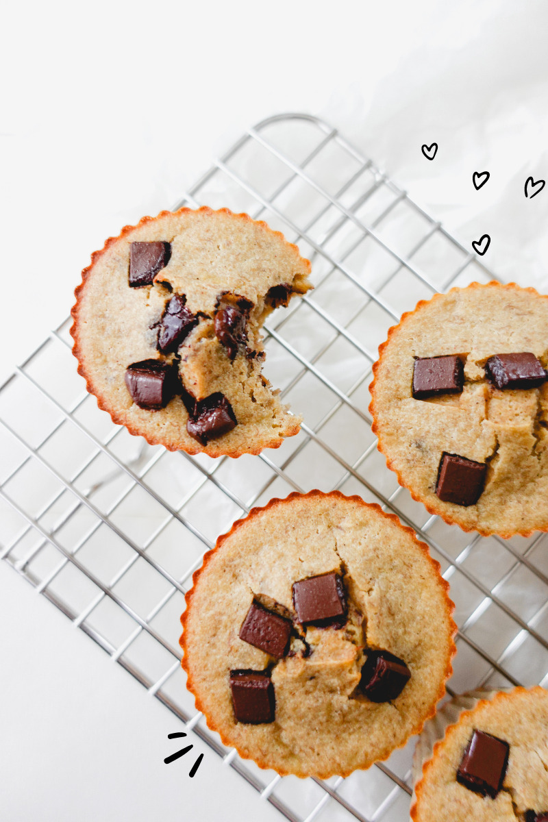 Bananen Haferflocken Muffins Bananen Hafer Muffins